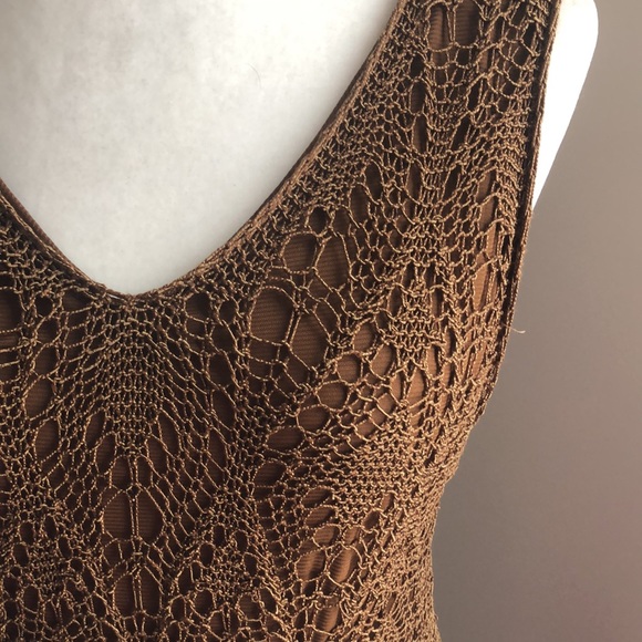Jones New York Collection Crocheted Dress Sz. Lg - Picture 3 of 6